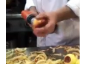 chef sbuccia mele trapano (video)