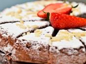 Torta alle fragole frumina/Strawberry Cake with Wheat Starch