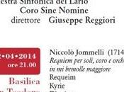 VARESE: Requiem Niccolò Jommelli doppia esecuzione coro Sine Nomine
