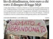 “Reddito cittadinanza, euro mese”: bufala corre