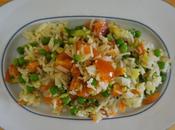 Basmati rice with veggies