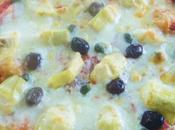 Pizza olive, carciofini capperi