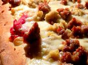 PIZZA PROVOLONE piccante, SALSICCIA FAVE