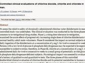Studio clinico dimostra sicurezza dell'assunzione biossido cloro (MMS) clorito clorato