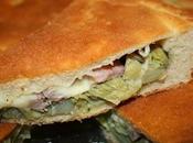 Focaccia rustica carciofi.
