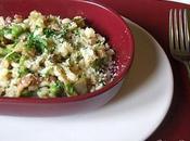 Orzo carciofi, piselli speck