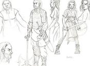 Studio personaggi storia fantasy