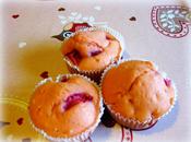 Muffins pezzi fragole