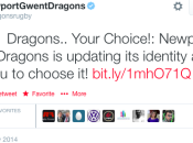 rugby degli altri”: “Your Dragons, your choice!” Dragons cambiano logo. fanno votare tifosi
