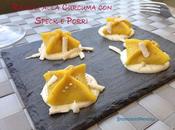 Ravioli alla Curcuma Speck Porri