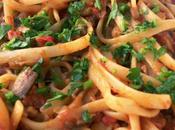 Bavette pomodori funghi champignon