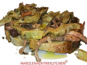Crostone polipo carciofi