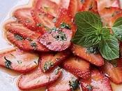 Carpaccio fragole.