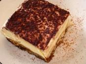 Tiramisù torrone bianco morbido graniglia cioccolata.