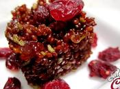Quinoa rossa lamponi, mirtilli rosmarino: l'inatteso stupore risultato toglie parole