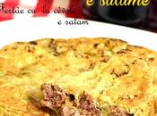 Cucina friulana: Fertàe cèvole salam Frittata cipolla salame