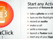 QuickClick, comandare smartphone tasti volume