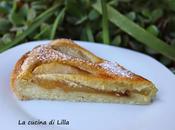 Crostate: Crostata crema frangipane pere caramellate