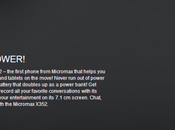 Micromax X352 smartphone ricarica altri dispositivi