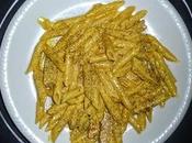 Penne, curry pesce spada.