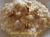 Risotto noci, zola pere