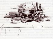 grappa servizio della cucina.