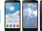 Parallax Weather primo Live Wallpaper meteo tempo reale Android