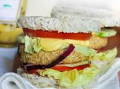 Rice vegan burger