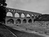 Pont Gard, l'antica Roma terra Francia.