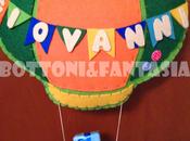 Ecco fiocco nascita forma mongolfiera Giovanni!!!