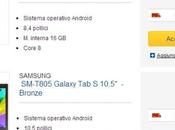 Samsung Galaxy 8.4″ 10.5″: Euronics avvia preordini