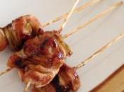 Yakitori salsa agrodolce spiedini pollo miele