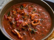 Ricetta Dukan della zuppa gamberi, calamari cozze (crociera)