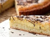 Crostata biancaneve cocco panna