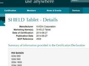 Nvidia Shield Tablet: registrazione confermata