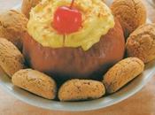 Mele ripiene crema amaretti