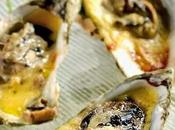 Ostriche gratinate alla Mornay.