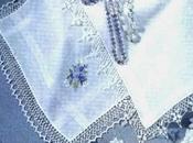 Lavori l'uncinetto: Bordure fazzoletti lino