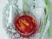 Aperitivo mirtillo rosso pesca nettarina.