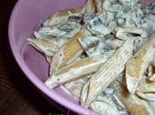 Penne mezzani rigate integrali panna funghi