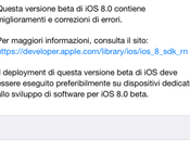 Apple rilascia Beta agli sviluppatori dell’Apple Developer Center CONTINUO AGGIORNAMENTO]