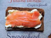 Smörgåsbord, tartine danesi