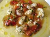 Guazzetto pescatrice crema patate