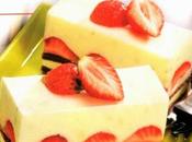 Semifreddo formaggio fragole