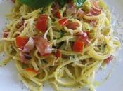 Linguine alle melanzane rosse