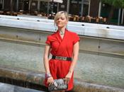 Outfit abito rosso