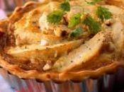 Quiche pears