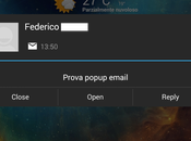 nostre mail portata click grazie Popup Email: Poppy