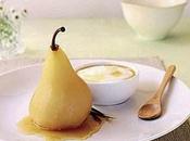 Pere sciroppate yogurt.