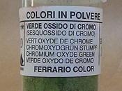 Pigmenti Polvere, Colore Verde Ossido Cromo